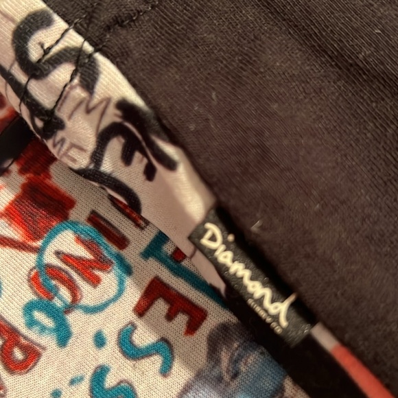 Diamond supply x Basquiat collab new york street art shirt large rare collab π - Picture 13 of 13